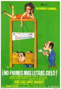 No firmes ms letras, cielo! (1972)