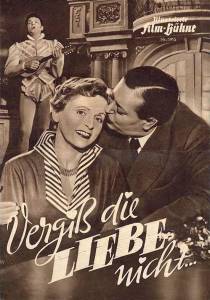 Vergi die Liebe nicht (1953)